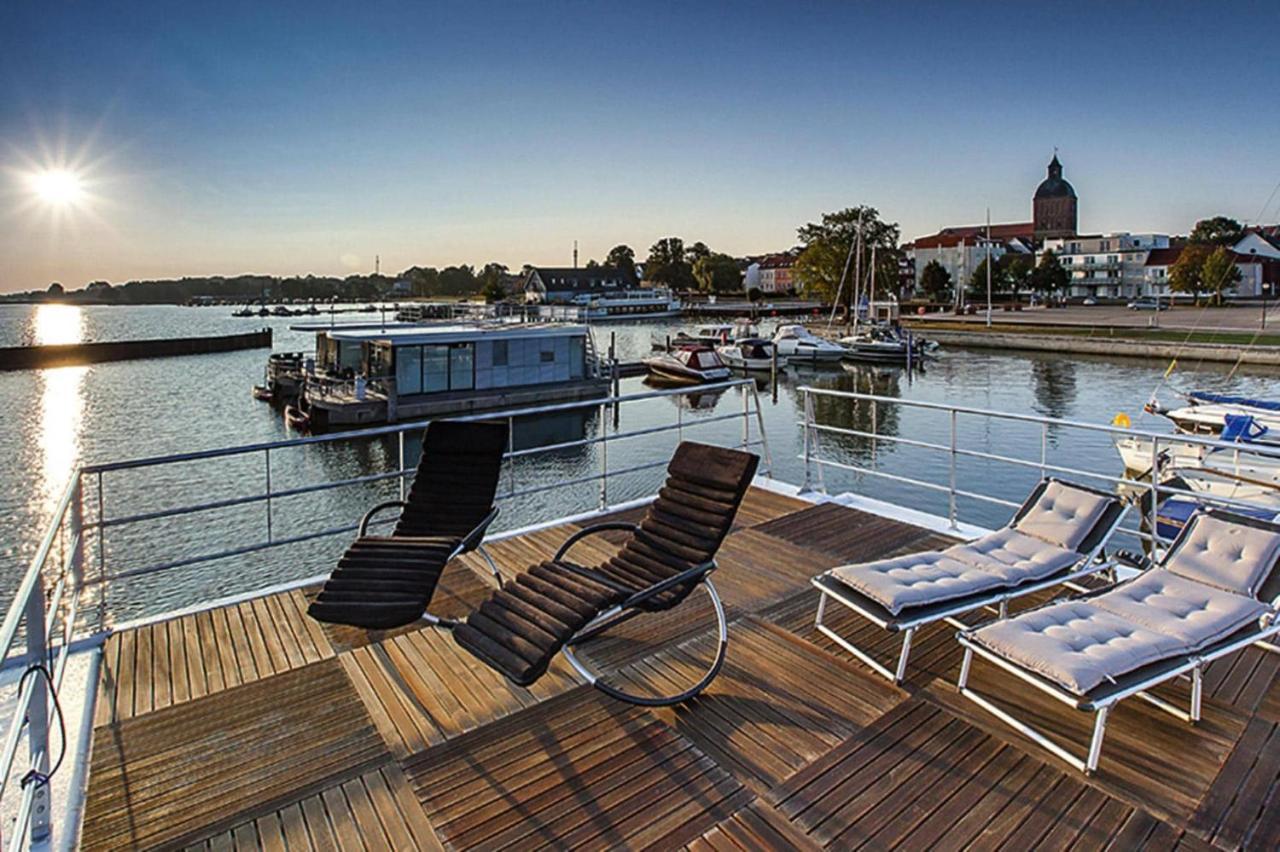 Hausboot Floating Houses Blue Active In ריבניץ-דאמגארטן מראה חיצוני תמונה